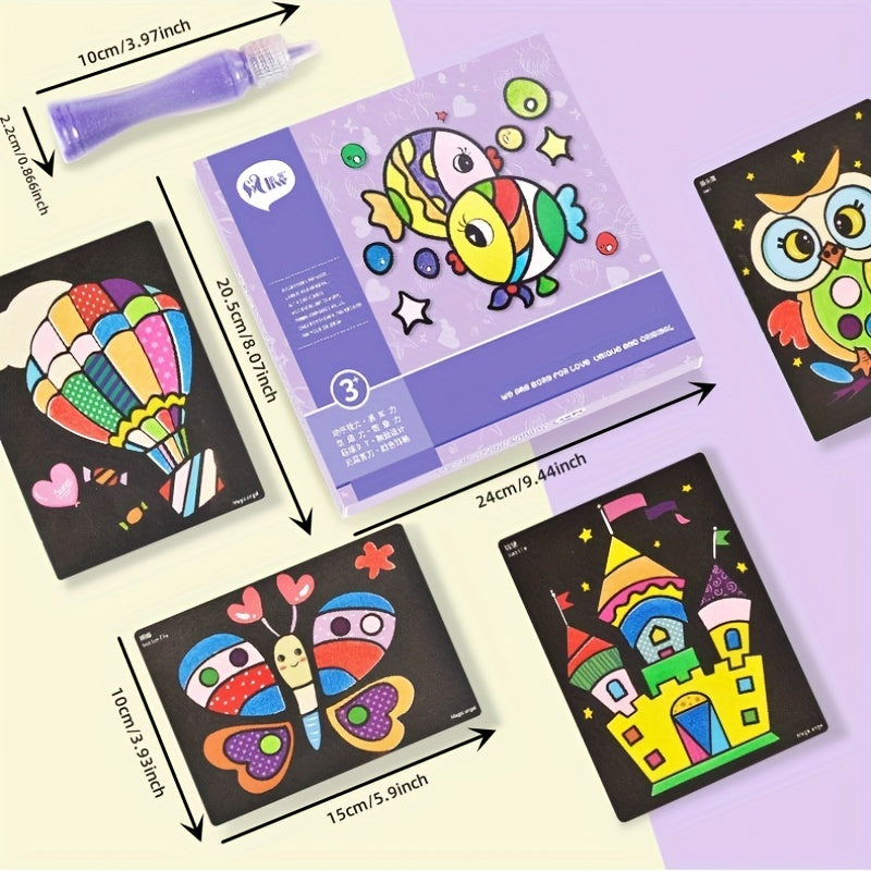 DIY Sand Painting Set for Kids, Parent-child Educational Art Toy