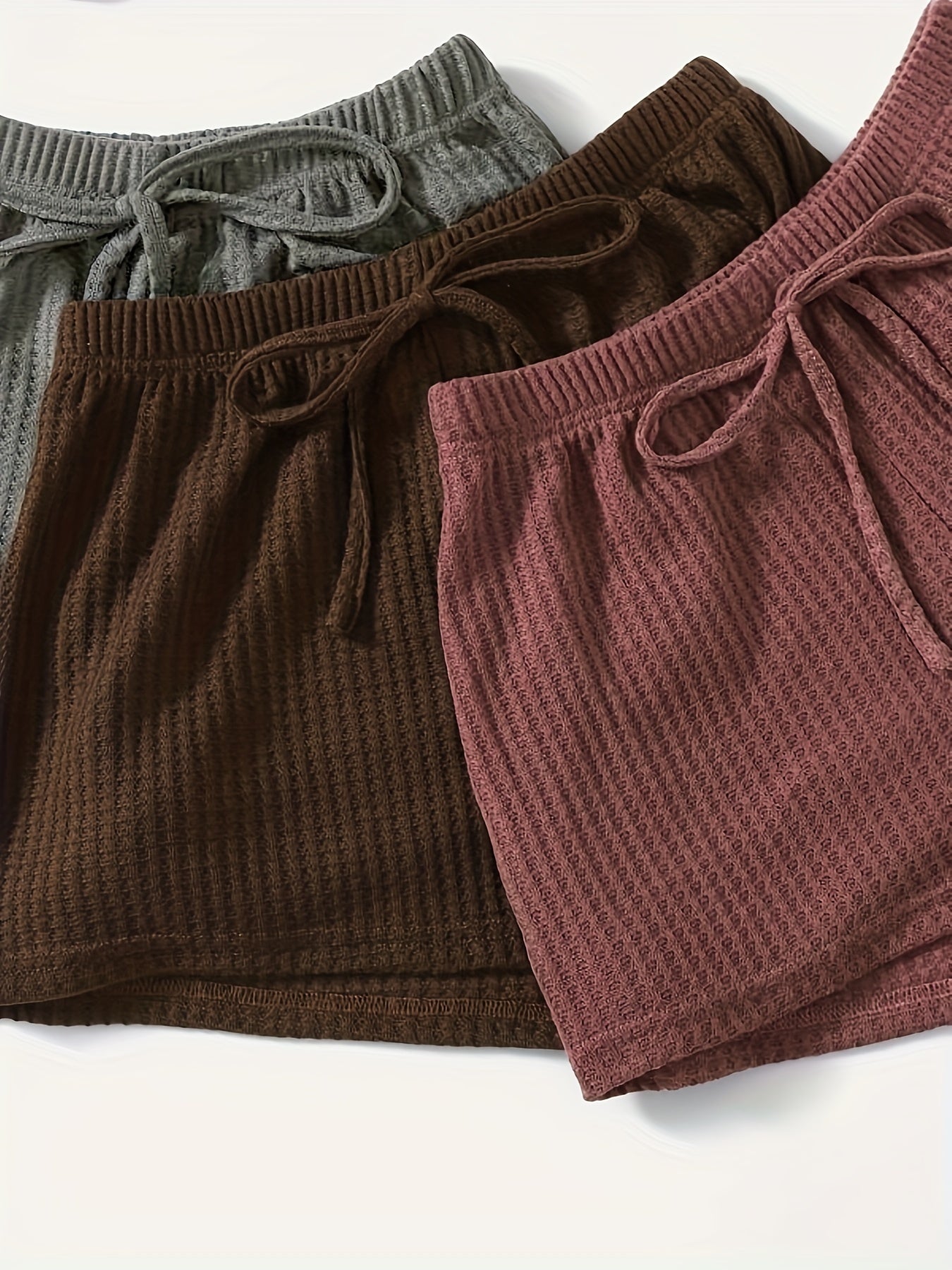  Solid Long Sleeve Lounge Set