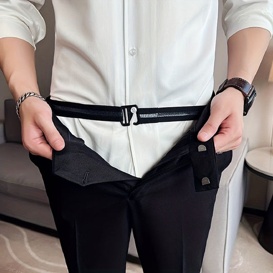 Men's Anti-Slip Fixed Stretch Belt Elastic Shirt Stay