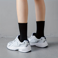 8 Pairs Breathable Sports Socks Women's Stockings & Hosiery