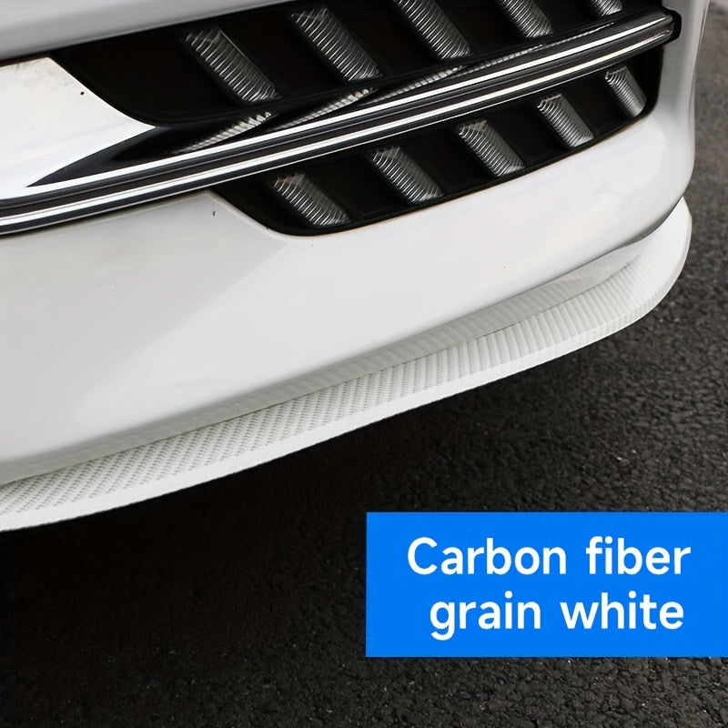 Car Front Shovel Carbon Fiber Side Skirt Edge Scratch Resistant Strip