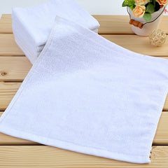 Small Square Cotton Towel for Hotel Restaurant Kitchen School Hand Towel