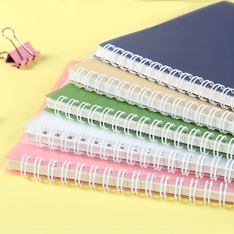 Small Fresh Transparent Soft Cover Coil Notebook