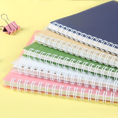 Small Fresh Transparent Soft Cover Coil Notebook