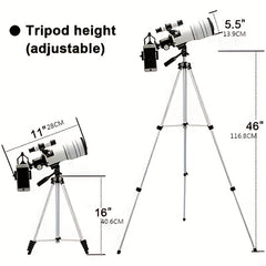 Portable HD Telescope 300mm Focal Length