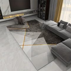 Modern Geometric Non-slip Living Room Carpet