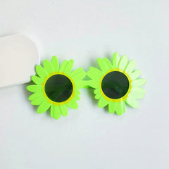 Hawaiian Flower Sunglasses Funny Party Glasses Novelty Fancy Summer Favors
