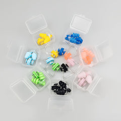 Nose Clip And Earplugs Set with Storage Box Swimming Supplies