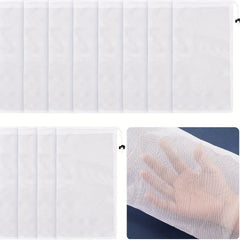 12pcs Pool Jet Vacuum Bag Leaf Debris Collection Bags Fine Mesh Replacement