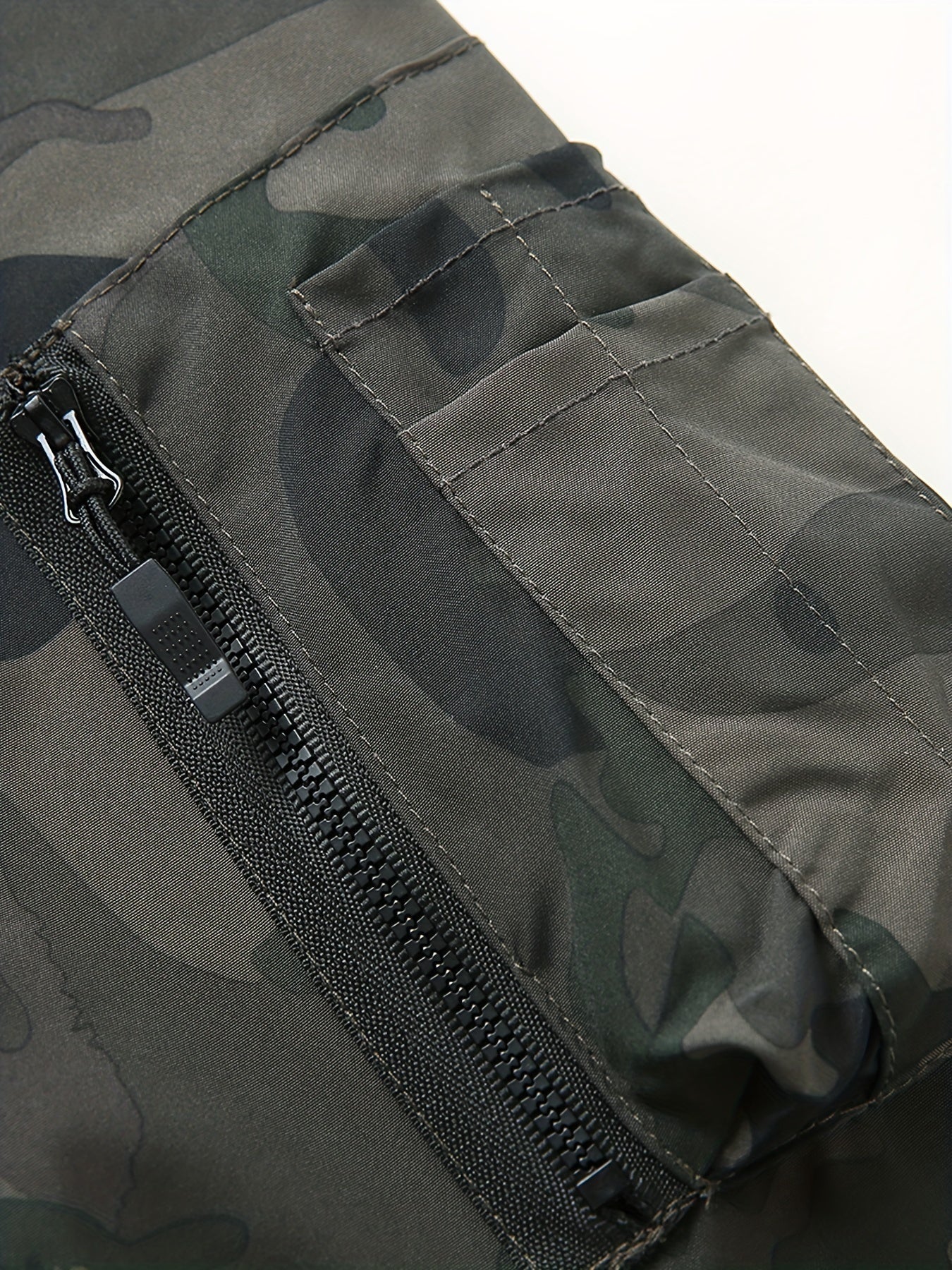 Men's Camo Hooded Jackets Comfy Military Style Coats