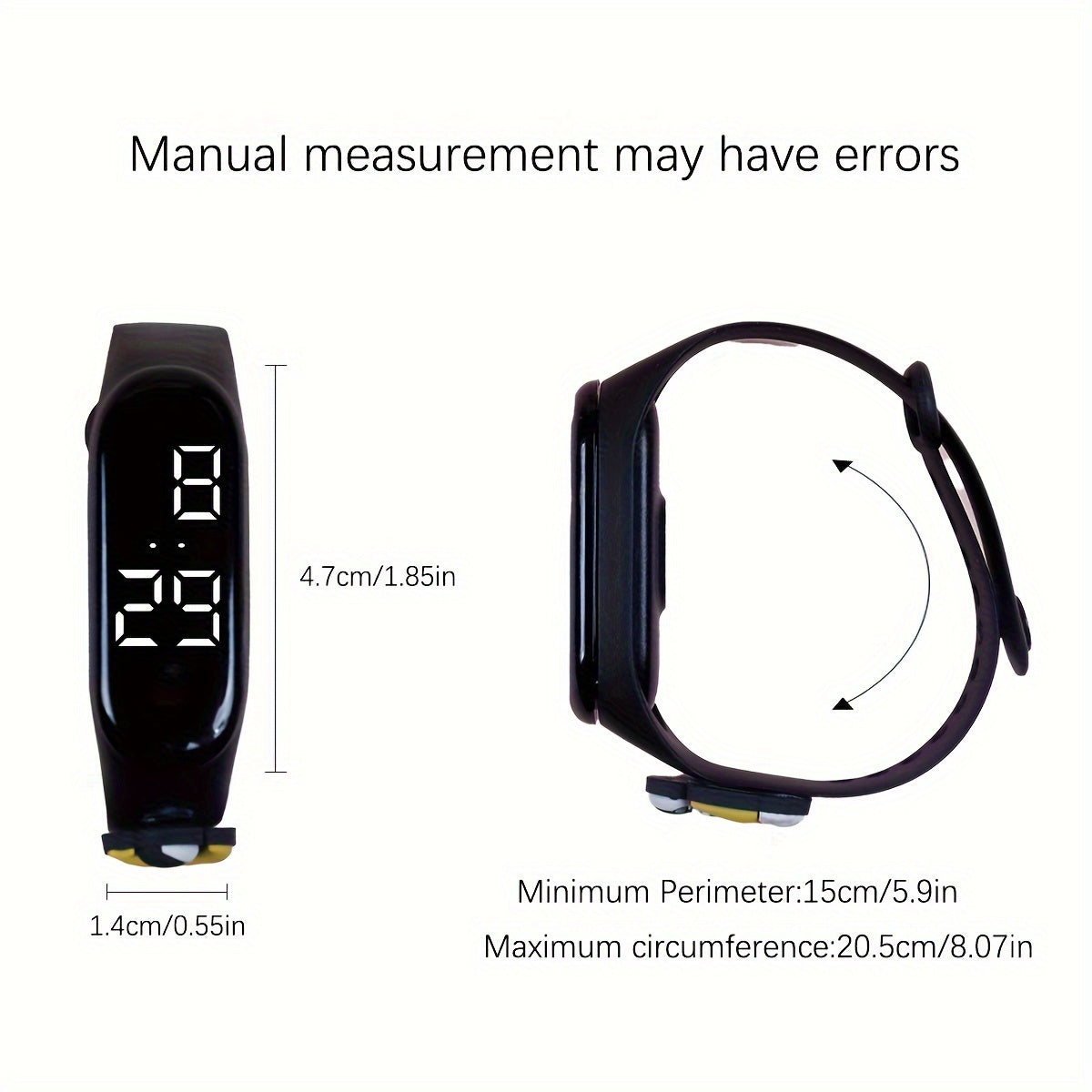 3pcs Cartoon LED Electronic Wristband Set -Perfect Gift for Exams