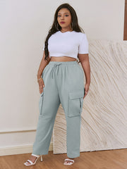  Y2K Cargo Pants Women's Loose Drawstring Cargo Pants