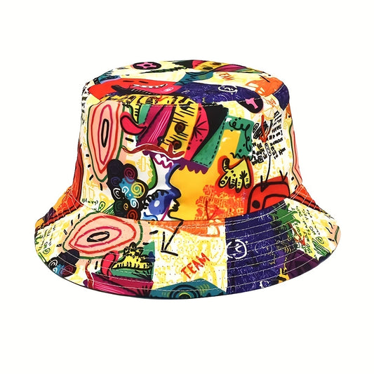 Men's Print Bucket Hat Sun Hat