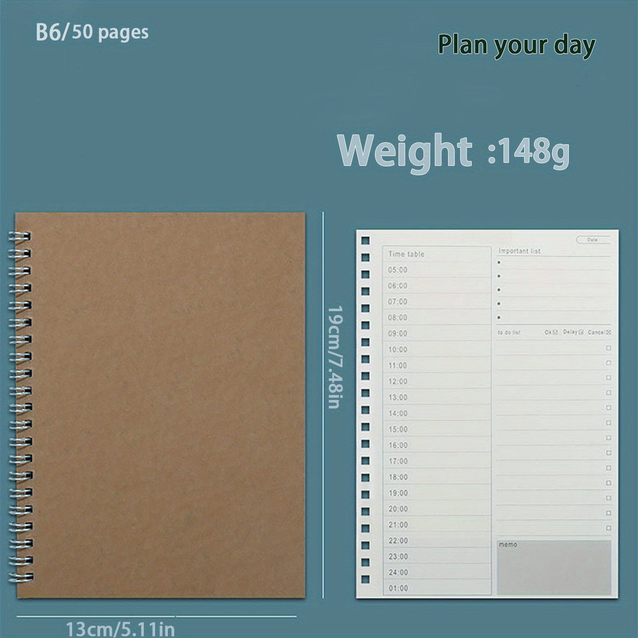 Personal Daily Planner Monthly Planner