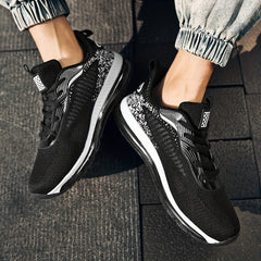 Men's Plus Size Breathable Running Shoes Air Cushion Non Slip Sneakers