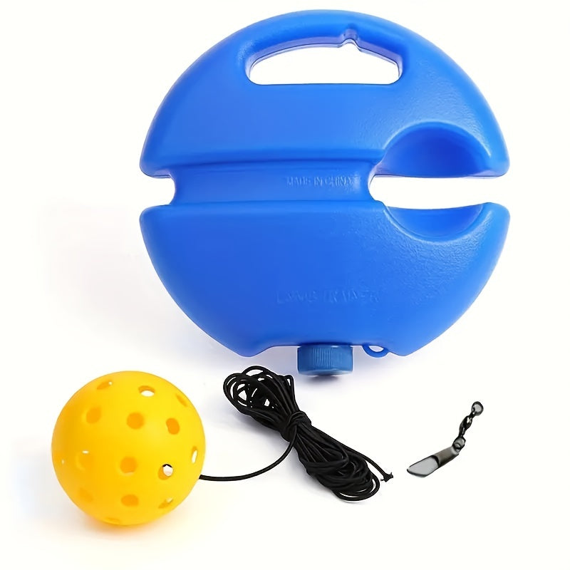 Single Person Pickleball Trainer for Beginners with 40 Holes
