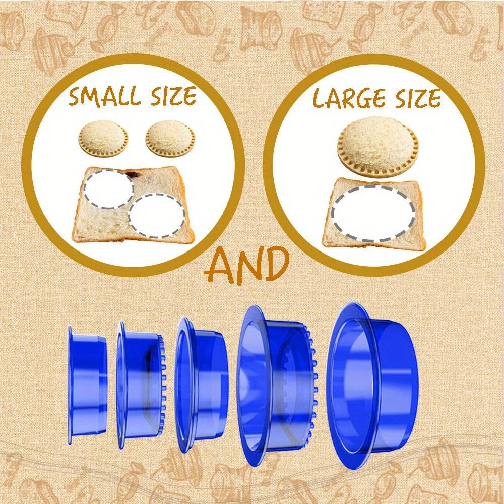 Sandwich Cutter and Sealer for Kids, PB&J Shell Maker