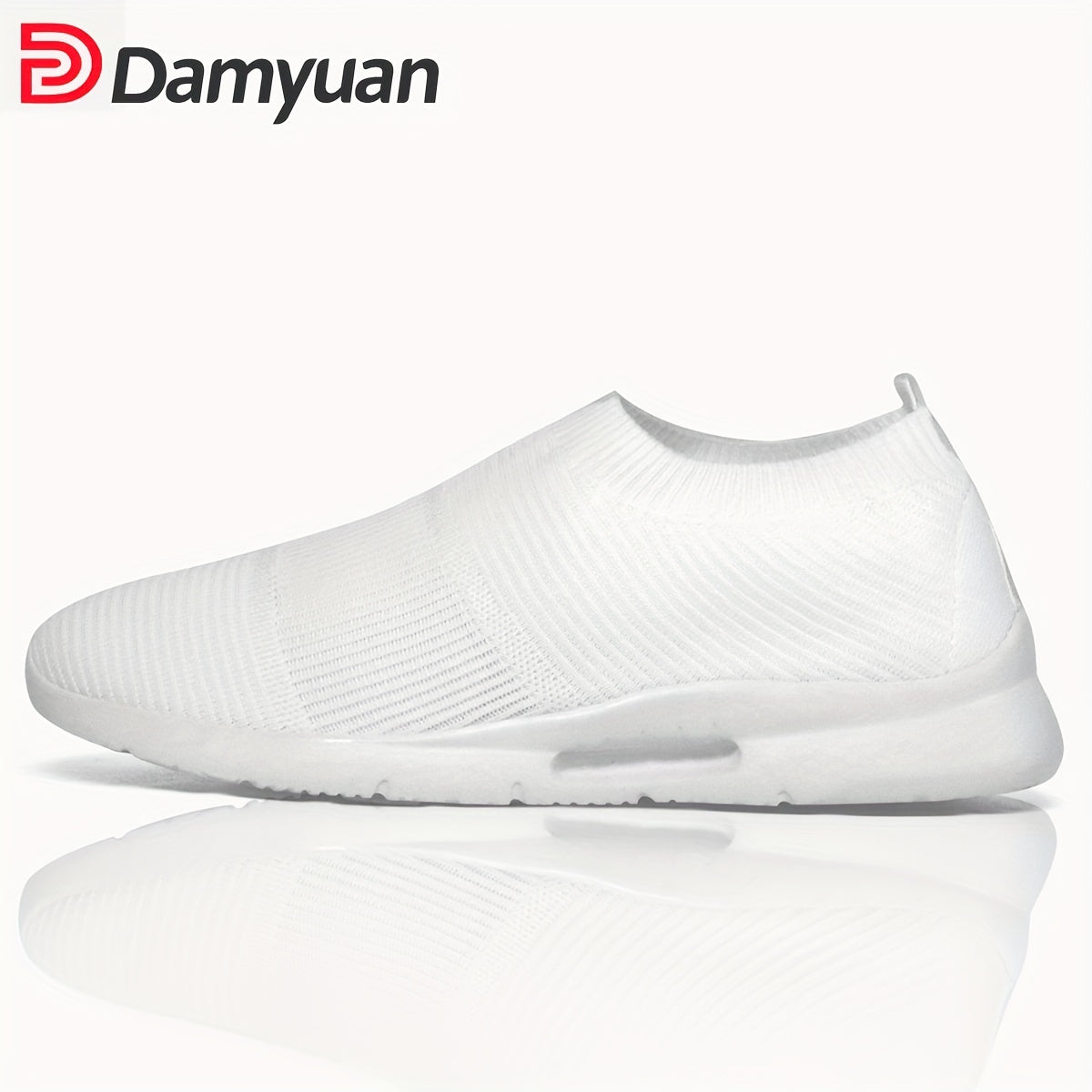 Women's Knitted Sock Sneakers Slip On Low Top Walking Shoes