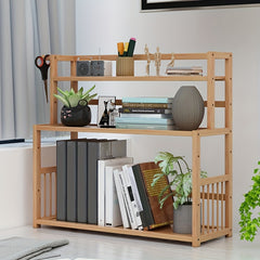 Stylish Student Desktop Bookshelf for Home Office Dormitory
