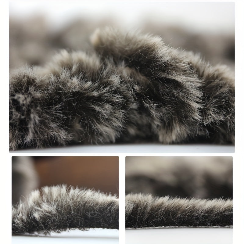 Soft Fur Yarn Chunky Fluffy Faux Fur Yarn for Crocheting & Knitting 150g