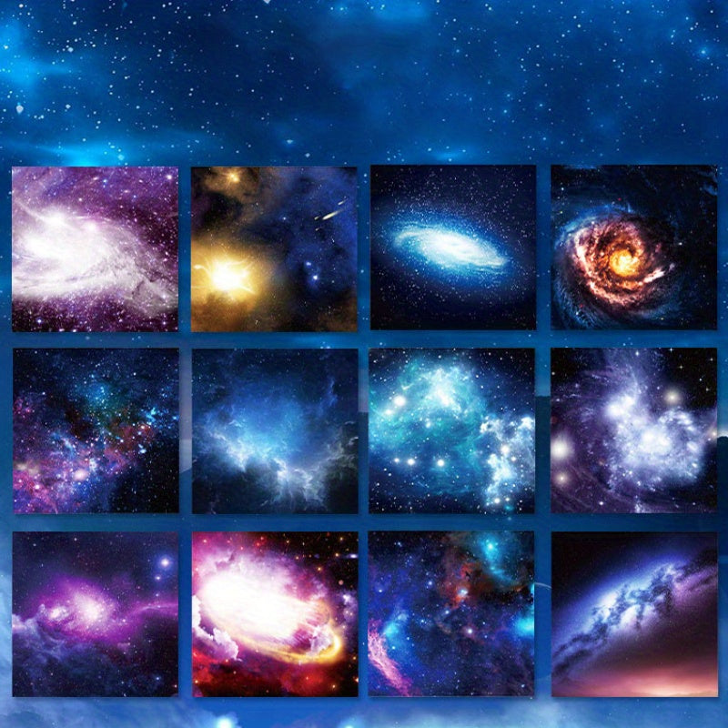 Double Sided Starry Square Origami Paper DIY Art Material