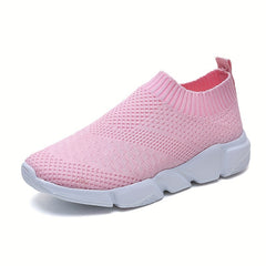Women's Slip-On Flatform Sneakers Low Comfy Shoes