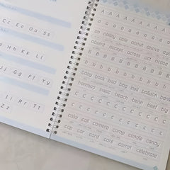 Hengshui Font English Practice Notebook for Middle School Students - Green Cover