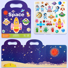Kids Tearable Sticker Book for Early Learning