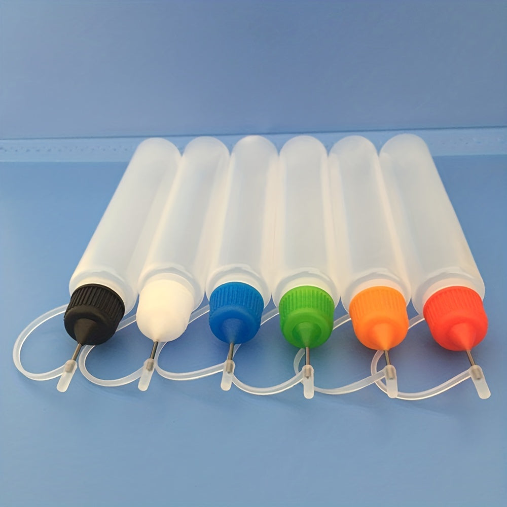 5PCS Pottery DIY Squeeze Mud Painting Bottle Random