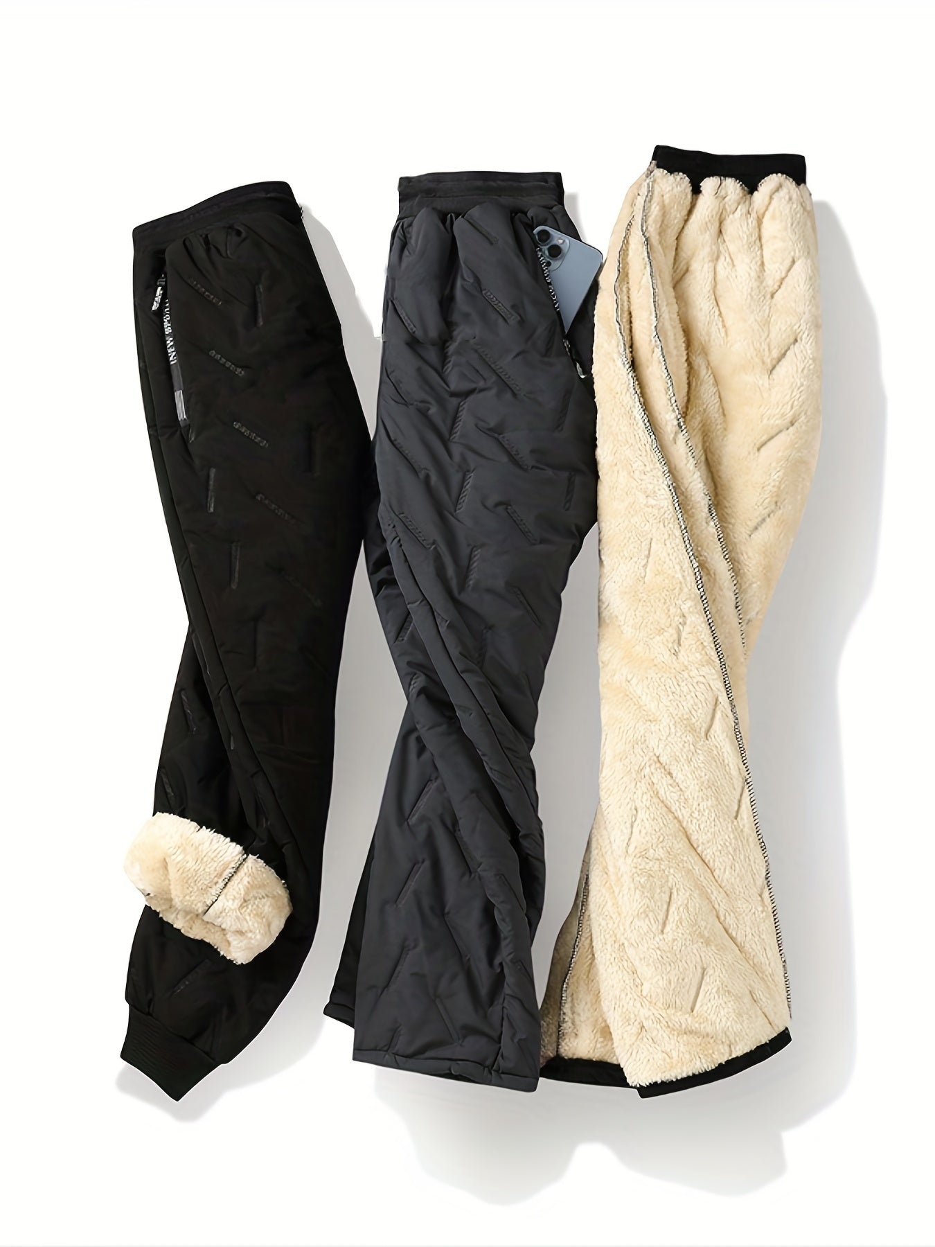 Boys Waterproof Down Pants Kids Winter Clothes