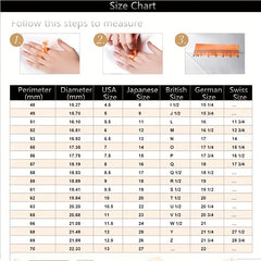 Square Zircon Solitaire Ring for Women's Engagement