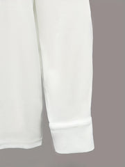  Solid Long Sleeve Button Up Shirt
