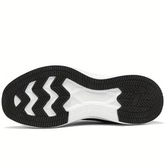 Men's Striped Lace up Running Shoes