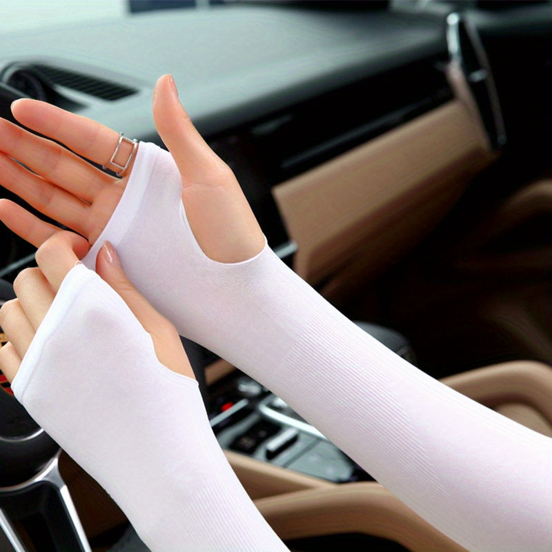 Summer Ice Sleeves Arm Guards Breathable Sun Protection