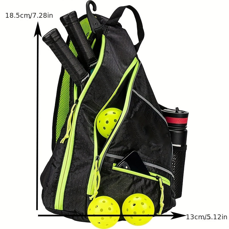 Badminton Racket Backpack Sports Shoulder Bag Waterproof