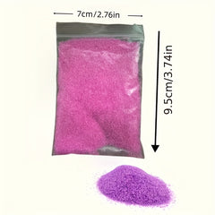 4pcs Waterproof Sand Portable Bag Sensory Games Pink Purple