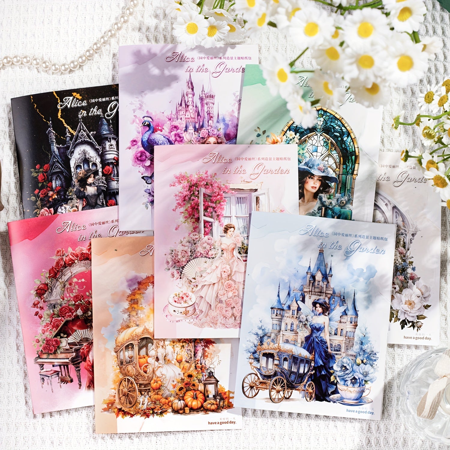 30pcs Alice Alien Figure Sticker Bag Diy Scrapbook Cup Stickers Waterproof