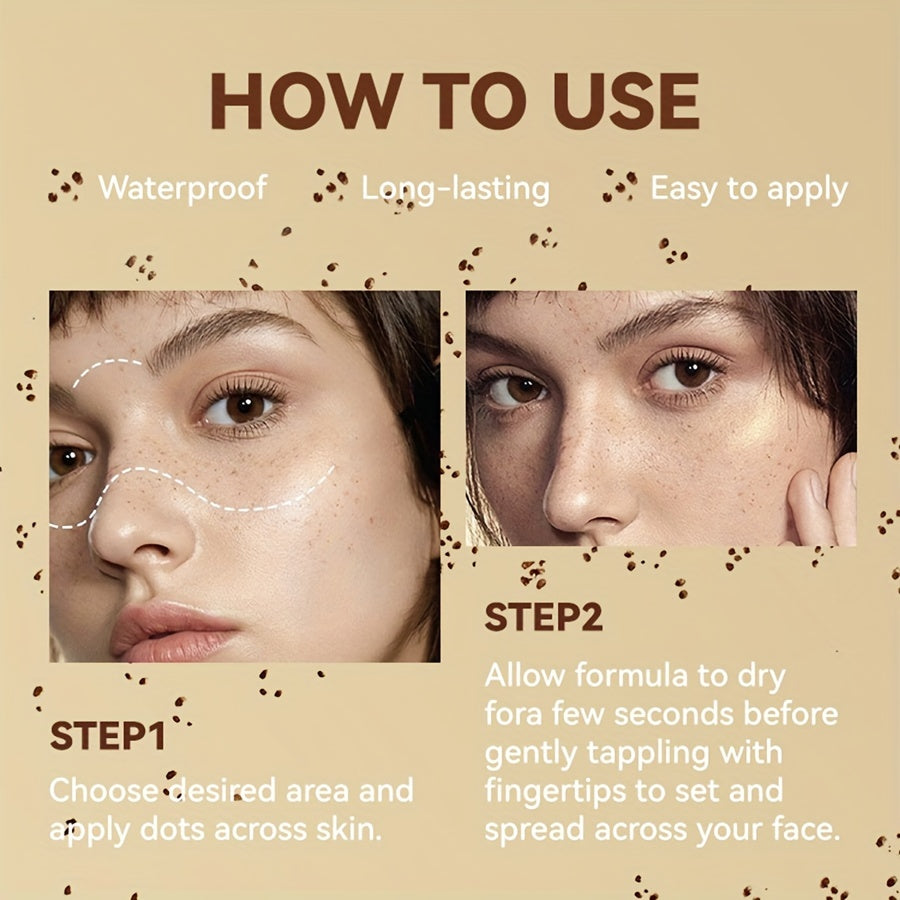 Natural Freckle Pen Waterproof Smudgeproof Makeup