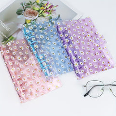 Daisy A6 Binder w/ 45 Pages of Loose Leaf Paper, Colorful PVC Hand Account Book
