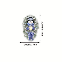 Christmas Decoration Sticker Snowman Wreath Window Door Wall Party Decor