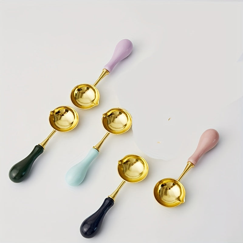 Aromatherapy Melting Wax Spoon - Special Stamp Fire Paint Tool