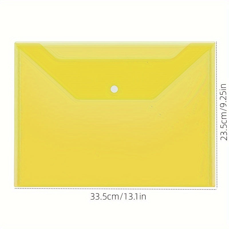 145pcs Transparent A4 File Bag Document Storage Bag