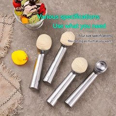 Stainless Steel Ice Cream Scoop Melon Baller
