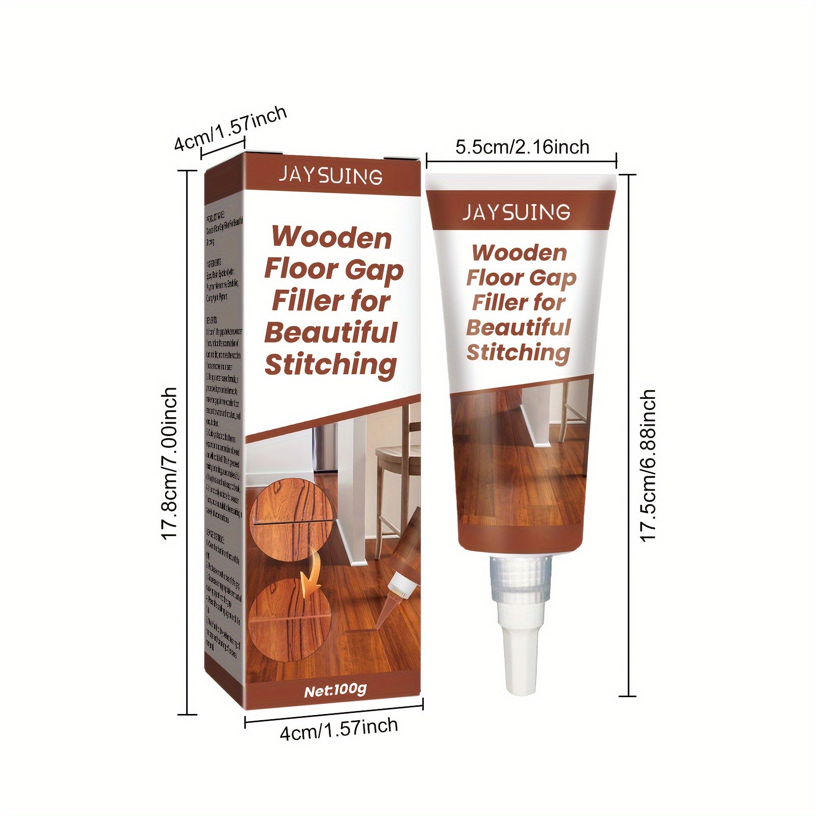 Wood Floor Seam Agent - Furniture Scratch Repair Wax