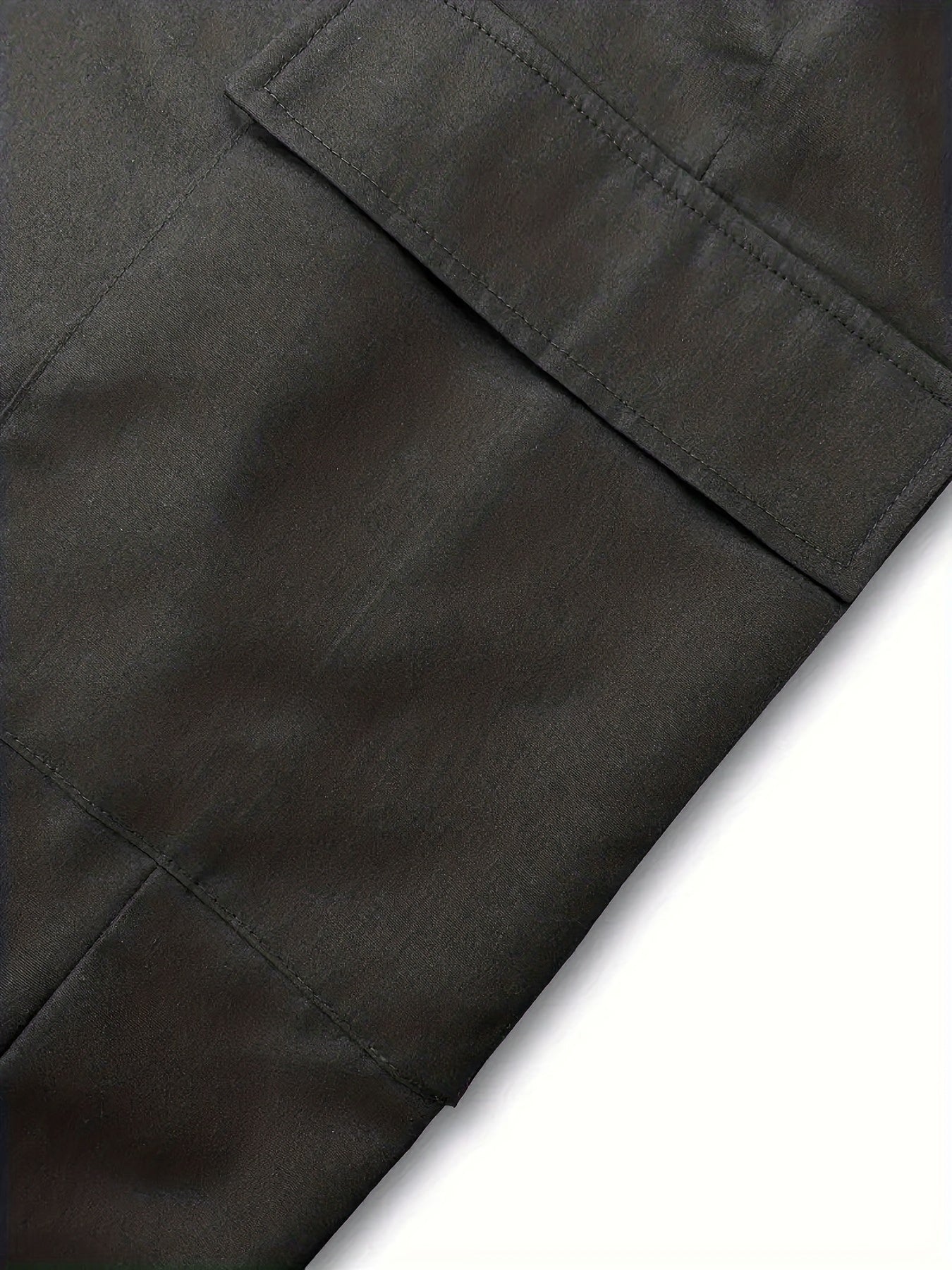  High Rise Cargo Jogger Trousers with Pockets