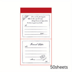 50 Sheets Notebook Old Warehouse Series Retro Tearable Memo Book