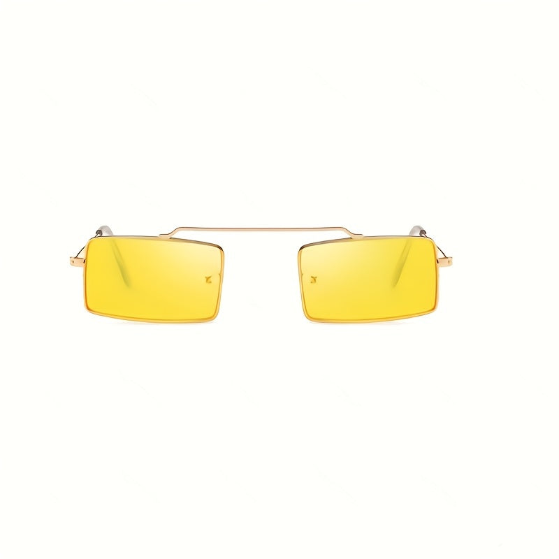 Y2K Top Bar Square Sunglasses UV400