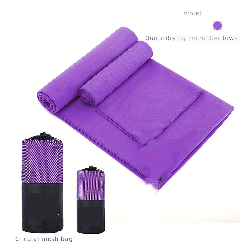 Double-sided Fleece Quick Drying Sports Towel - Water Absorbent Microfiber Towel