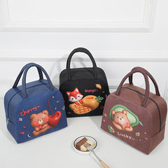 Cartoon Thermal Handheld Bag Insulated Lunch Box Bag