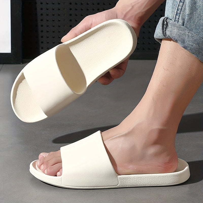 Men Slides Lightweight Non Slip Open Toe Quick Dry Slippers